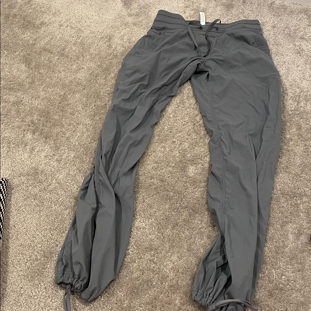 Gray Drawstring lululemon joggers